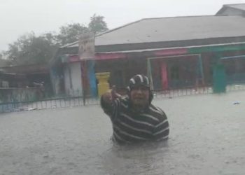 dari Pagi sampai Siang di Guyur Hujan Kota Bertuah, Pekanbaru Menjadi Kota ‘Berkuah’