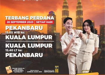 September Ceria! Ceriakan Penerbanganmu ke Luar Negeri SUPER AIR JET Terbang Langsung Pekanbaru – Kuala Lumpur PP