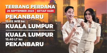 September Ceria! Ceriakan Penerbanganmu ke Luar Negeri SUPER AIR JET Terbang Langsung Pekanbaru – Kuala Lumpur PP