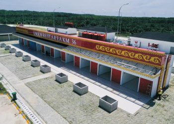 Pastikan Hadirkan UMKM, Pembangunan Rest Area di Tol Pekanbaru -Bangkinang SEGERA Selesai