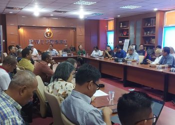 Rapat Perdana Seluruh Pengurus Baru PWI, Henry CH Bangun: Saling Kenal dan Bekerjasama dengan Baik
