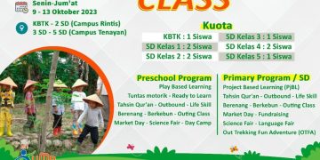 Trial Class di Sekolah Alam Indonesia Pekanbaru 3 Hari lagi, Buruan 😍