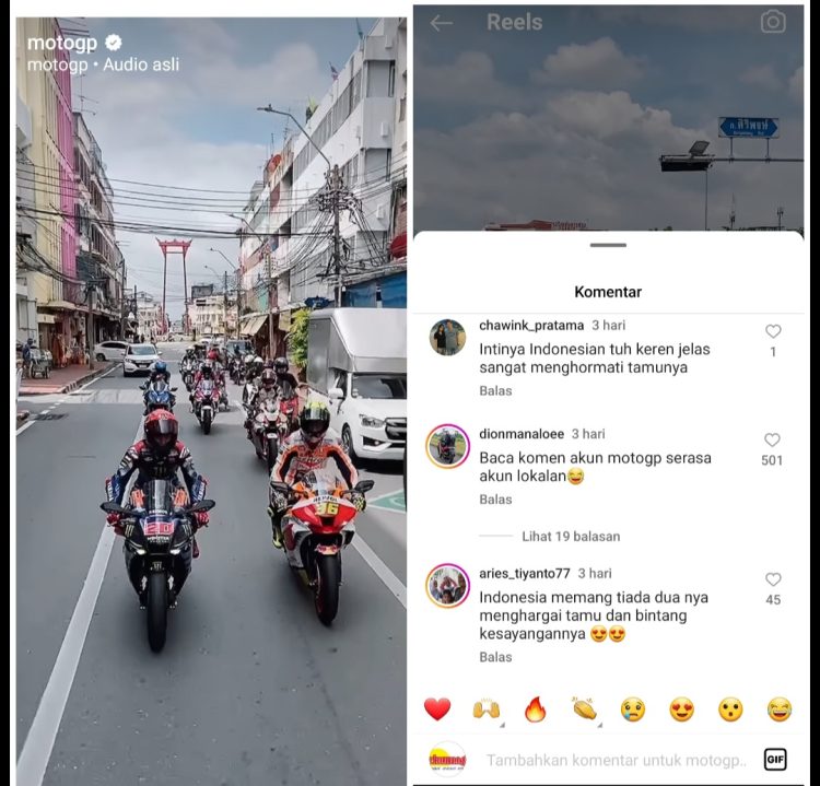 INDONESIA lebih Menghargai Tamu daripada THAILAND, Pebalap MotoGP Konvoi di Bangkok Sepi Berbeda dengan Jakarta