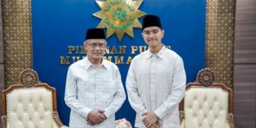 Ketum PSI Kaesang Pangarep Sowan ke Haedar Nashir, ini yang di bahas
