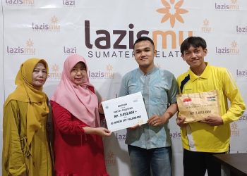 SD NEGERI 227 PALEMBANG SALURKAN DONASI KEMANUSIAAN UNTUK PALESTINA SEBESAR 2 JUTA RUPIAH MELALUI LAZISMU SUMATERA SELATAN