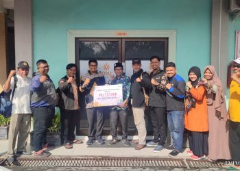 LAZISMU Pekanbaru Selalu Bantu Bantu Palestina, kali ini Sumbang Ratusan Juta
