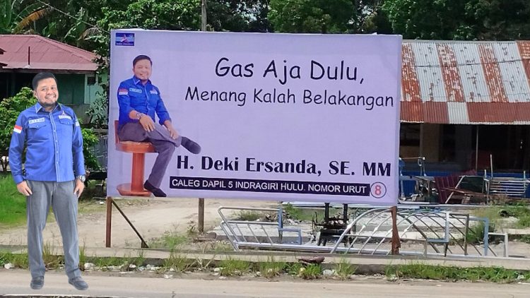 H. Deki Ersanda, SE. MM Mengajak Calon Pemilih Berdiskusi