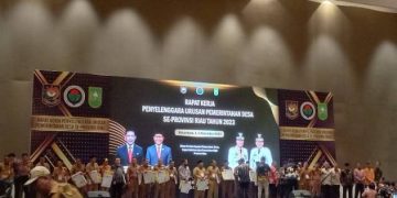 detik-detik Habis Masa Jabatan, Gubernur Syamsuar Kumpulkan Seluruh Kepala Desa