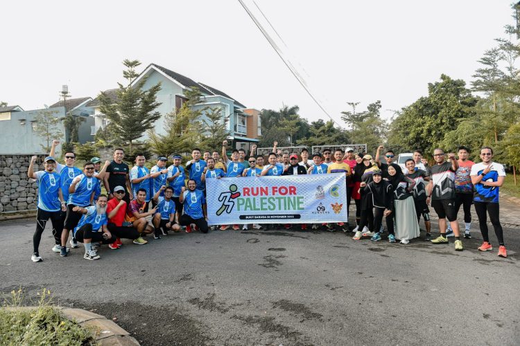 RUN FOR PALESTINE Kumpulkan Donasi Rp 20 Juta Untuk Palestina