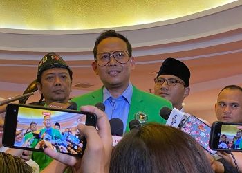 Sejumlah Kader PPP Deklarasi Dukung Prabowo-Gibran, Siap Terima Sanksi. Sandiuno Kader Jangan Cengeng