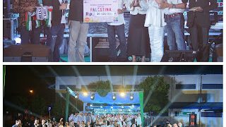 FANTASTIK, Konser Amal Free Palestina Musisi Pekanbaru Serahkan 50 Juta ke LAZISMU Pekanbaru