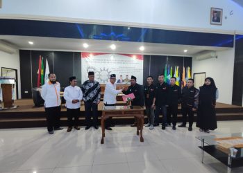 LAZISMU Palembang Serah Terima Jabatan Pengurus Baru, Perubahan Estafet Kepemimpinan