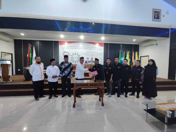 LAZISMU Palembang Serah Terima Jabatan Pengurus Baru, Perubahan Estafet Kepemimpinan