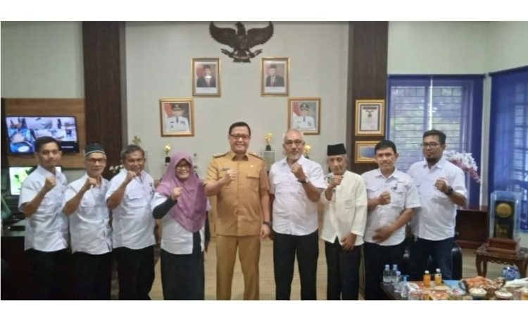 LAZISMU KABUPATEN LAHAT BER AUDIENSI BERSAMA PJ BUPATI KABUPATEN LAHAT