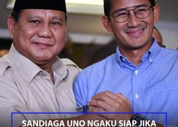 LANGKAH PPP Tinggalkan PDIP Semakin Jelas, Sandiaga Uno Ngaku Siap Jika Diajak Gabung Prabowo-Gibran