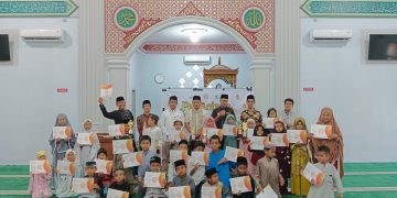 Pesantren Ramadhan Bersama LAZISMU Pekanbaru di Masjid Darunnur Usai