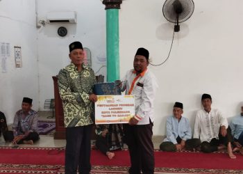 Ratusan Warga Muhammadiyah Gandus Antusias Sambut Safari Ramadhan PDM dan LAZISMU Palembang