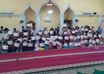 LAZISMU Pekanbaru Tutup Program Pesantren Ramadhan di Masjid Tauhid