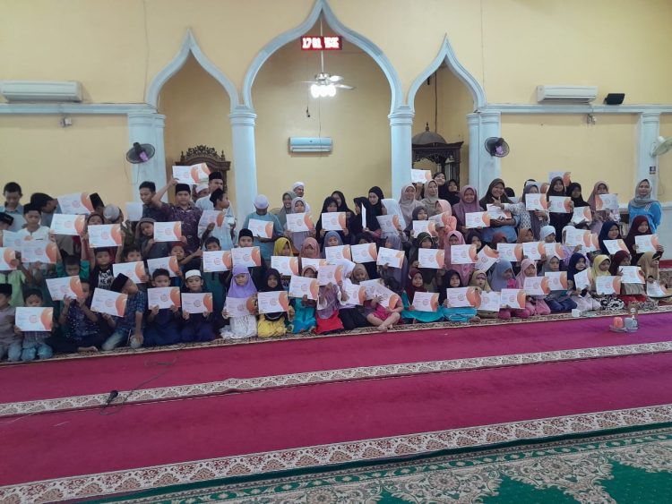 LAZISMU Pekanbaru Tutup Program Pesantren Ramadhan di Masjid Tauhid
