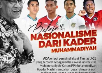 Empat Kader Muhammadiyah Bersiap Lawan Uzbekistan di Semi Final Piala Asia U-23, Begini Komentar Haedar Nashir