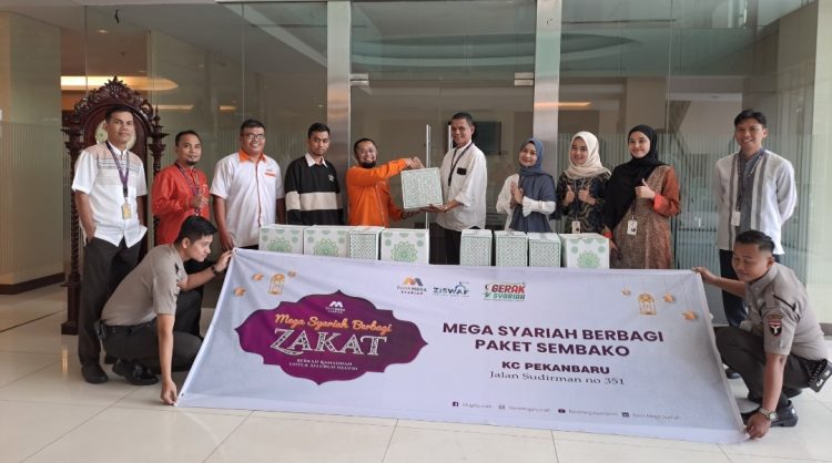 Bank Mega Syariah Salurkan 5.800 Paket Sembako di 41 Kota