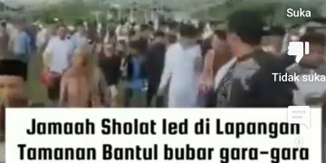 Fakta – fakta Sholat id Bubar Saat Khatib Khotbah Pemilu Curang