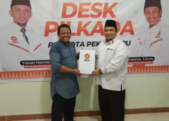 Maju Calon Wawako, Datuk Seri Syahrullah Umar Daftar ke PKS