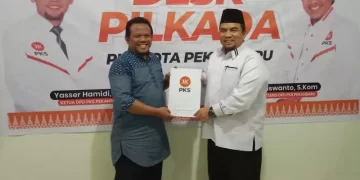 Maju Calon Wawako, Datuk Seri Syahrullah Umar Daftar ke PKS