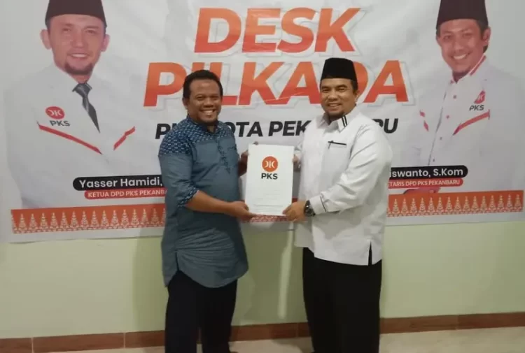 Maju Calon Wawako, Datuk Seri Syahrullah Umar Daftar ke PKS