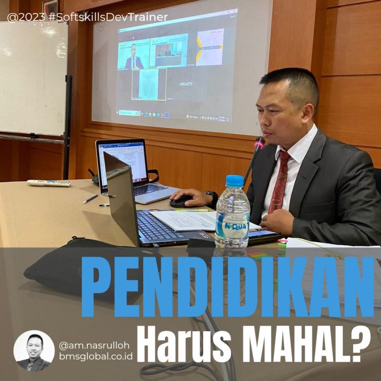 Catatan Jumat : | PENDIDIKAN Harus MAHAL? |