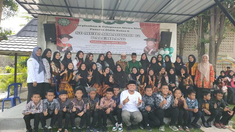 Perpisahan Penuh Haru dan Bahagia di SD Muhammadiyah 12 Palembang : Mengantar Siswa-Siswi Menuju Masa Depan Gemilang