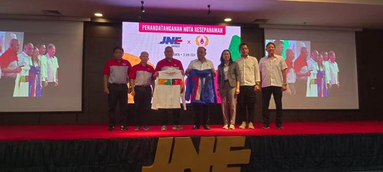 JNE dan KONI Menandatangani Nota Kesepahaman untuk Pengembangan Olahraga Nasional