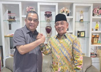 Syah, Jendral Edy Natar dan M Harris berpasangan di Pilgubri 2024 Mendatang