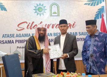 PW Muhammadiyah Riau Sambut Kunjungan Silaturrahim Atase Agama Keduataan Arab Saudi