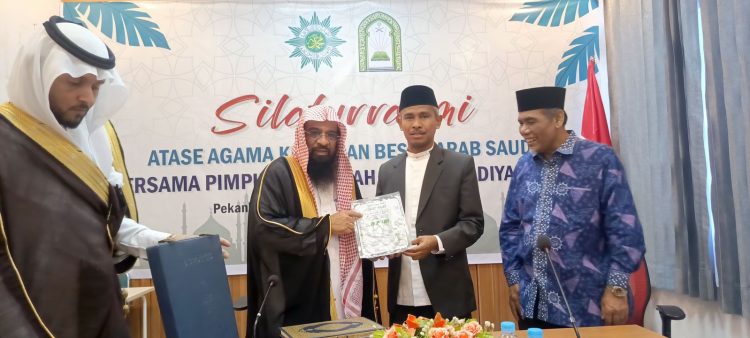 PW Muhammadiyah Riau Sambut Kunjungan Silaturrahim Atase Agama Keduataan Arab Saudi