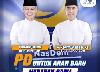 Peri Akri dan Dastrayani Bibra Siap Mendaftar Sebagai Calon Walikota dan Wakil Walikota Pekanbaru Besok ke KPU
