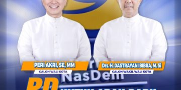 Peri Akri dan Dastrayani Bibra Siap Mendaftar Sebagai Calon Walikota dan Wakil Walikota Pekanbaru Besok ke KPU