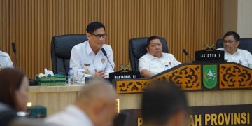 Bahas Pengelolaan Sampah, Pemprov Riau Lakukan Pertemuan dengan Wantannas RI