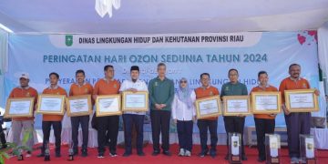 Hari Ozon Sedunia, Bagasiapiapi Dinobatkan sebagai Kota Terbersih di Riau