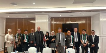 Pertemuan Indonesia dan Palestina Bahas Kerjasama Pariwisata di Hotel Borobudur, Jakarta