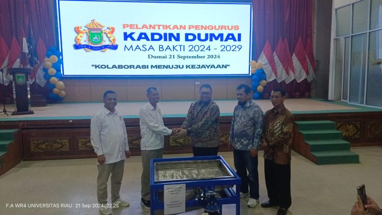 Tim Pengabdian Masyarakat UNRI Gandeng KADIN Dumai Kembangkan Teknologi Produksi UMKM