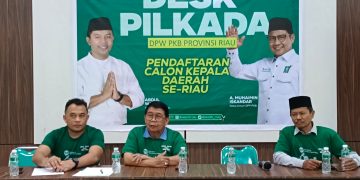 Pertemuan Tani Nelayan dan Penyuluh di Sekretariat DPW PKB Riau: Komit Memenangkan Abdul Wahid-SF Hariyanto