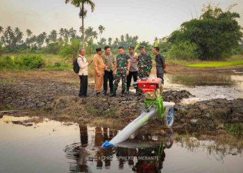 Kunjungan Brigjen TNI Triyono ke Meranti Diharapkan Mampu Optimalkan Lahan Rawa