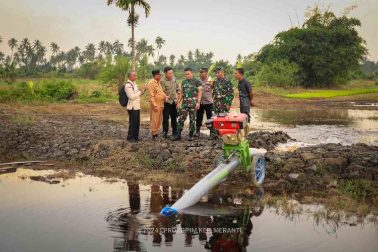 Kunjungan Brigjen TNI Triyono ke Meranti Diharapkan Mampu Optimalkan Lahan Rawa