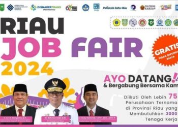 75 Perusahaan di Riau Butuh 3 Ribu Tenaga Kerja Baru, Simak Informasinya di Job Fair 2024 Pekan Depan