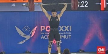 Sabet Emas, Rizki Juniansyah Pecahkan Rekor di PON 2024