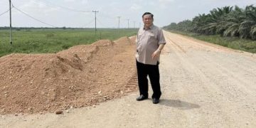 Tangani Banjir, Sekda Riau Tinjau Perbaikan Jalan Sontang, Jurong hingga Bonai