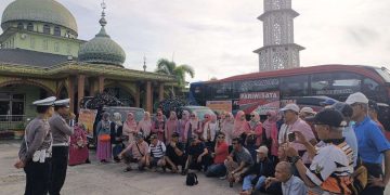 Komunitas Sepeda Kepala Pos Duri Lakukan Cooling System
