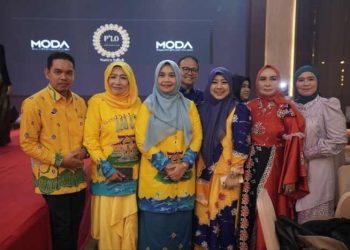 Launching Batik Kiambang Bertaut, Pj Bupati Inhil: Semoga Bisa Kompetitif di Pasaran