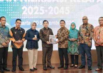 Ikut Hadir dalam Peluncuran Roadmap Hilirisasi Kelapa Nasional, Pj Bupati Inhil Singgung Anggaran DBH